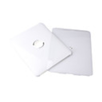 Plastic Case Screen Protector for iPad (White)