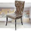 Plastic Dining Chair Covers with Backrests,  PVC Clear Chair Seat Cover,  Waterproof Kitchen Protector Chair Slipcover for Party No Dust/Dirt/Spill miniinthebox