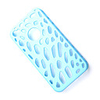 Plastic Protective Case for iPhone 4 (Light Blue)