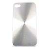 Plastic Protective Case for iPhone 4 (Silver)