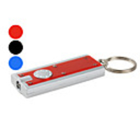 Plastic Slim Keychain LED Flashlight (Assorted Colors)