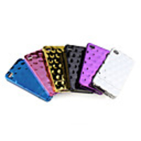 Plated 2pcs Protective Case for iPhone4 (5 Pack, Random Colors)