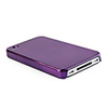Plating Pattern Back Case Cover for iPhone 4 Random Colors