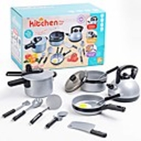 play kitchen for toddlers, cooking toys play food sets for kids kitchen cooking utensils accessories kitchen toy with pots and pans for boy girl kids kitchen set toddler toys for girls