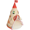 Play Tent Tunnel Playhouse Tent Kids Play Tent Teepee Beach Theme Castle Foldable Convenient Polyester Polyester Microfiber Indoor Outdoor Spring Summer Fall 3 years All Pop Up Indoor/Outdoor