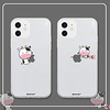 Playing with Logo Cow Case For Apple iPhone 12 12mini 12Pro max / iPhone 11 11Pro 11Pro max / iPhone X XS XR Shockproof / Pattern Back Cover Playing with Apple Logo Case for iPhone IX Max iPhone 8plus 7plus 8 7 miniinthebox