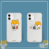 Playing with Logo Shiba Inu Case For Apple iPhone 12 12mini 12Pro max / iPhone 11 11Pro 11Pro max / iPhone X XS XR Shockproof / Pattern Back Cover Playing with Apple Logo Case for iPhone IX Max iPhone 8plus 7plus 8 7 miniinthebox