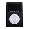 Plug-in Micro SD Card TF Card Reader MP3 Music Player - Black