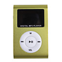 Plug-in Micro SD Card TF Card Reader MP3 Music Player - Green