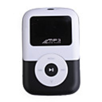 Plug-in Micro SD Card TF Card Reader MP3 Music Player (2GB) - Black