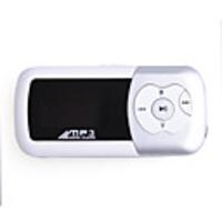 Plug-in Micro SD Card TF Card Reader MP3 Music Player (2GB) - Sliver
