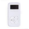 Plug-in Micro SD Card TF Card Reader MP3 Music Player (2GB) - White