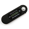 Plug-in Micro SD Card TF Card Reader MP3 Music Player with LCD Displaying - Black