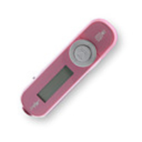 Plug-in Micro SD Card TF Card Reader MP3 Music Player with LCD Displaying - Pink