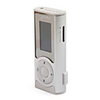 Plug-in Micro SD Card TF Card Reader MP3 Music Player with LCD Displaying - Silvery