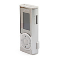 Plug-in Micro SD Card TF Card Reader MP3 Music Player with LCD Displaying - Silvery