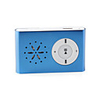 Plug-in Micro SD Card TF Card Reader MP3 Music Player with Mini Speaker - Blue