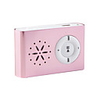 Plug-in Micro SD Card TF Card Reader MP3 Music Player with Mini Speaker - Rose Red