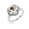 Plum Flower Crystal Ring