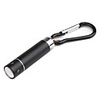 Plum Sculpture Flashlight Keychain Black