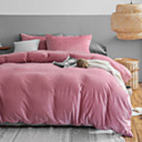 Plush Shaggy Duvet Cover Luxury Ultra Soft Crystal Velvet Faux Fur Bedding Set 3-Pieces(1 Duvet Cover and 1 or 2 Pillowcases), Zipper Closure (Full/Queen/King Size)
