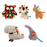 Plush Toy Interactive Toy Dog Toy Dog Play Toy Sqeauking Toy Dog Pet Friendly Pet Exercise Releasing Pressure Plush Fabric Gift Pet Toy Pet Play miniinthebox