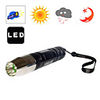 Pocket Size LED Flashlight with 2 Brightness Levels,  Cast Metal Body