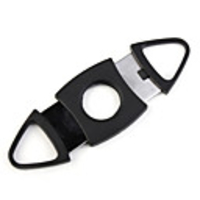 Pocket Stainless Steel Double Blades Cigar Cutter