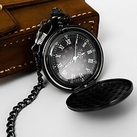 Pocket Watch for Men Analog Quartz Vintage Classic Outdoor Hollow Engraving Alloy Stainless Steel / One Year miniinthebox