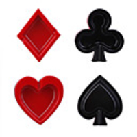 Poker Ashtray Set (4-Pack)