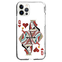 Poker Case For Apple iPhone 12 iPhone 11 iPhone 12 Pro Max Unique Design Protective Case and Screen Protector Shockproof Back Cover TPU
