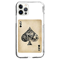 Poker Case For Apple iPhone 12 iPhone 11 iPhone 12 Pro Max Unique Design Protective Case and Screen Protector Shockproof Back Cover TPU