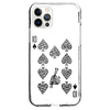 Poker Case For Apple iPhone 12 iPhone 11 iPhone 12 Pro Max Unique Design Protective Case and Screen Protector Shockproof Back Cover TPU