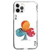 Poker Case For Apple iPhone 12 iPhone 11 iPhone 12 Pro Max Unique Design Protective Case and Screen Protector Shockproof Back Cover TPU
