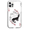 Poker Case For Apple iPhone 12 iPhone 11 iPhone 12 Pro Max Unique Design Protective Case and Screen Protector Shockproof Back Cover TPU