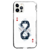 Poker Case For Apple iPhone 12 iPhone 11 iPhone 12 Pro Max Unique Design Protective Case and Screen Protector Shockproof Back Cover TPU