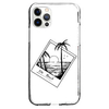 Polaroid Beach Photos Case For Apple IPhone 12 11 SE2020 Unique Design Protective Case Shockproof Cover TPU Clear Case For IPhone 12 Pro Max XR XS Max IPhone 8 7 miniinthebox