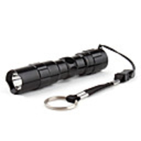 Police 1-LED Flashlight with Hand Strap (1xAA,  3W)