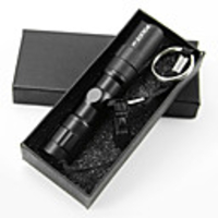 Police 1-LED Flashlight with Hand Strap and Retail Box (1xAA,  3W)