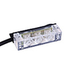 Police Style Car 12V 6-LED Red/Blue Stroboscopic Light with 3-Mode Controller