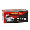 Police Style Car DC 12V 96-LED Red/Blue Stroboscopic Light with 3-Mode Controller
