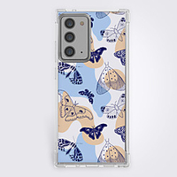 Polychromatic Butterfly Case For Samsung S20 S10 S9 Note 20 10 S20 FE Unique Design Protective Case Shockproof Cover TPU Clear Case For Samsung A51 A71 A90 miniinthebox