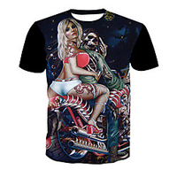 Polyester Causal 3D Print 3D miniinthebox