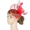 Polyester Fascinators with Rhinestone / Feather / Floral 1 Piece Wedding / Anniversary Headpiece