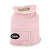 Polyester Style Coat Warmer for Dogs (XS-XL,  Pink)