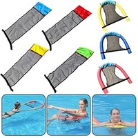 Pool Floats, Swimming Pool Mat Inflatable Floating Ring Hammock Water Pool Mattress Float Lounger Toys Swimming Pool Chair Swim Ring Bed, Inflatable for PoolCandy miniinthebox