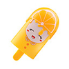 Popsicles Shaped Mini Pocket Cooling Fan Orange