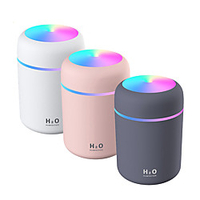 Portable 300ml Humidifier USB Ultrasonic Dazzle Cup Aroma Diffuser Cool Mist Maker Air Humidifier Purifier with Romantic Light miniinthebox
