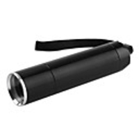Portable 35 Lumens Flashlight with Hand Strap (Black)