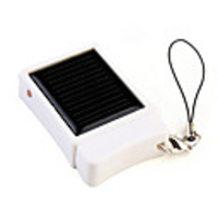 Portable 500mAh Solar Charger for iPhone4G/4/3GS/3G(Black White)